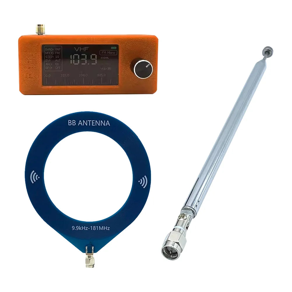 SI4732 All-Band Portable Radio – FM/AM/LSB/USB/SW/MW/VHF with 1.9" IPS Screen