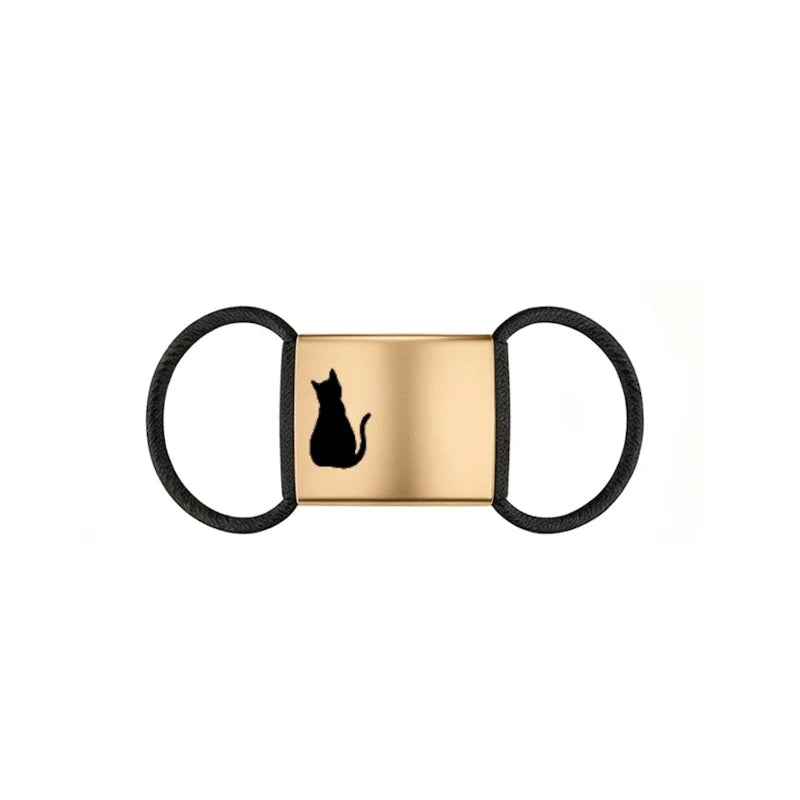 Silent Slide-On Pet ID Tag - Noiseless Engraved Collar Tag
