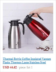 High Capacity Business Thermos Mug Stainless Steel Tumbler Insulated Water Bottle Portable Vacuum Flask For Office Tea Mugs
