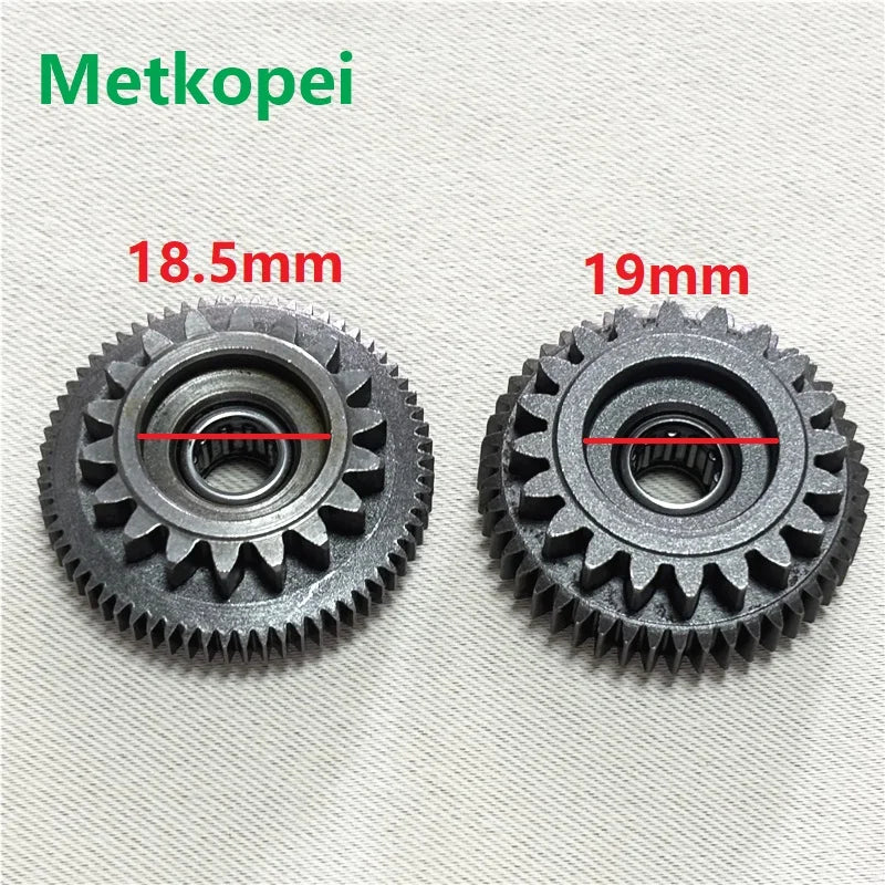 Scooter JOG50 ZR50 JOG90 4DM 3KJ Engine Starter Motor Clutch Gear Transmission Gear Idle Gear Assy for Yamaha 50cc 90cc JOG 50