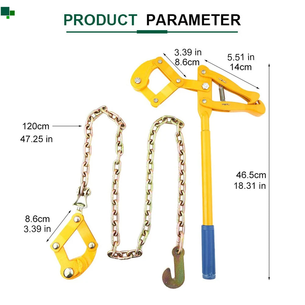 MMAlto Heavy Duty Chain Strainer – Fence Wire Tightener & Stretcher Tool | Compact Design | For Farm Fence, Cattle & Agricultural Wire