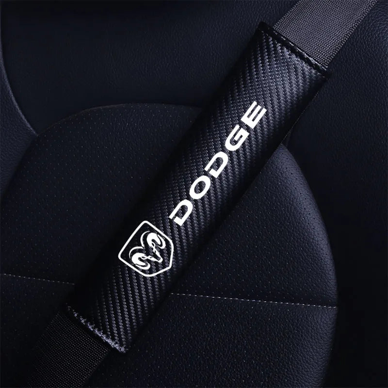 Dodge Seat Belt Shoulder Pad Covers (2-Piece Set)