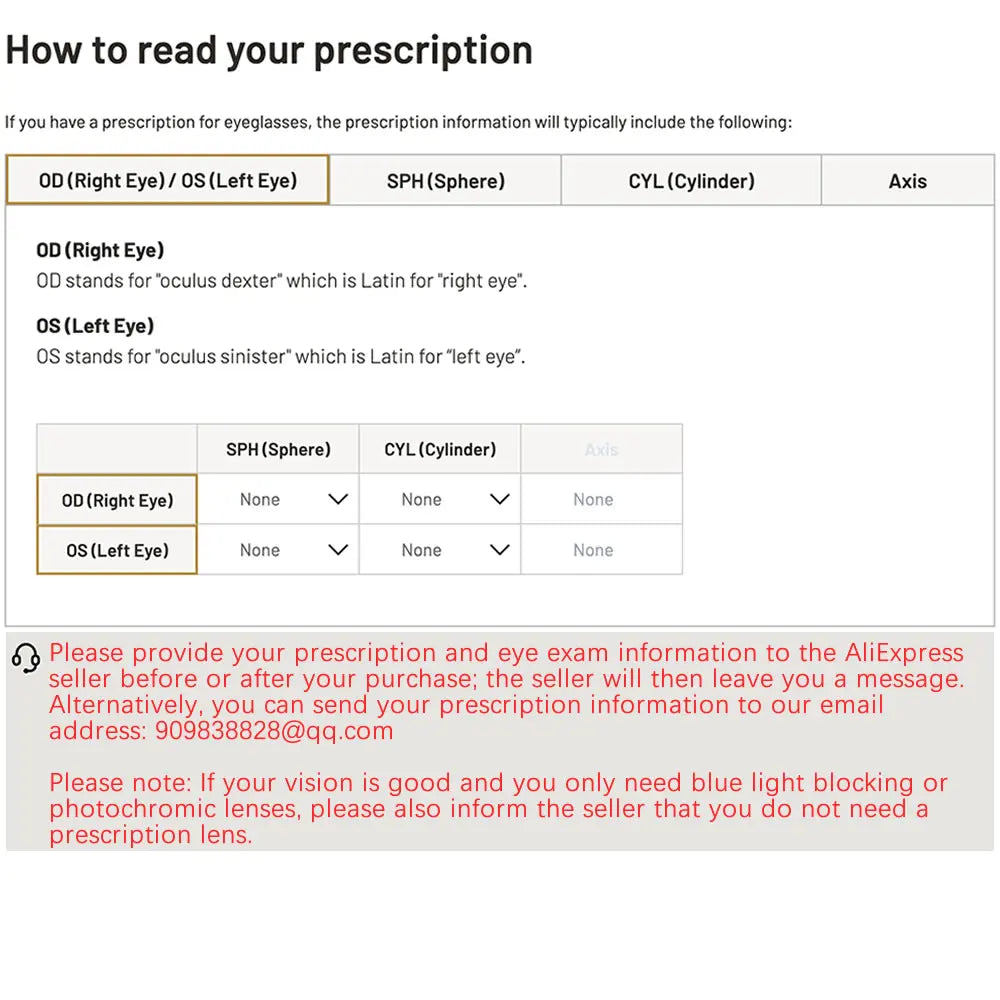 For Ray Ban Meta Lens Replacement Transitions RW4006/4008 Wayfarer Headliner Anti Blue Prescription Lenses Accessories
