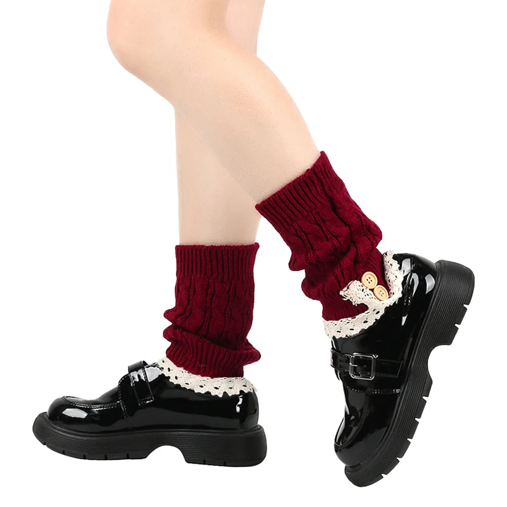 Women's Slouchy Knit Leg Warmers - Stretch Ankle Boot Cuffs - photo 12