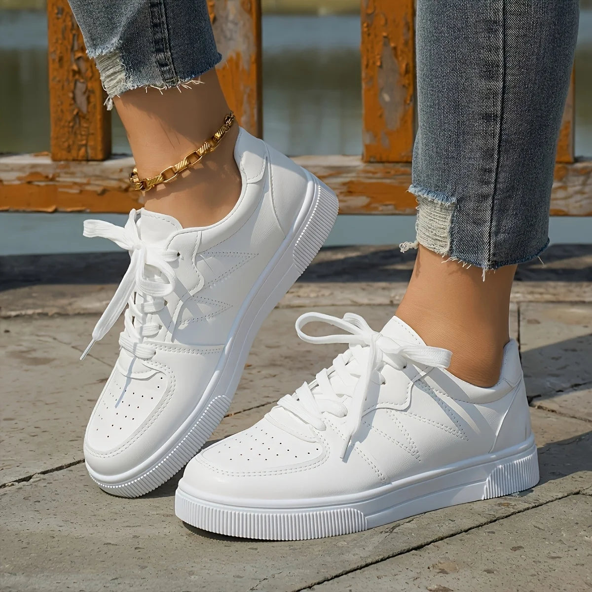 Breathable Walking Sneakers for Women — Lightweight Sport Casual Trainers