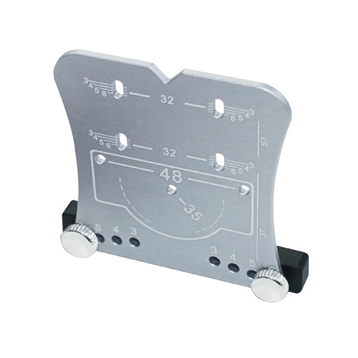 35mm Hinge Aluminum Alloy Hole Opener Hinge Hole Positioning Plate Door Woodworking Board Hinge Special  Positioning Template