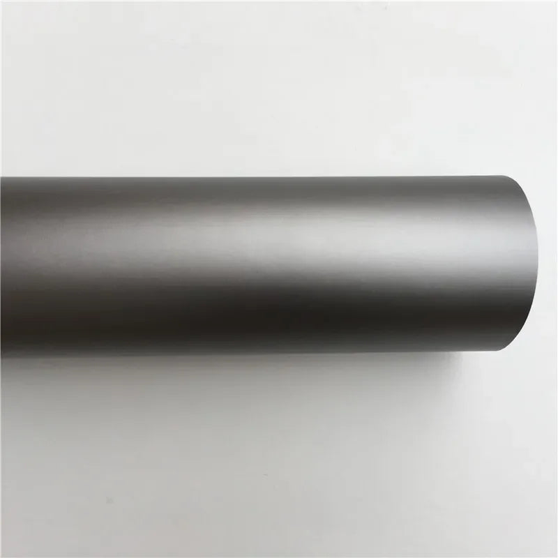 Matte Dark Grey Vinyl Film Car Wrapping Film Vehicle Wraps Foil Sheet Car Decal Bubble Free Bike Console Computer Cover Skin