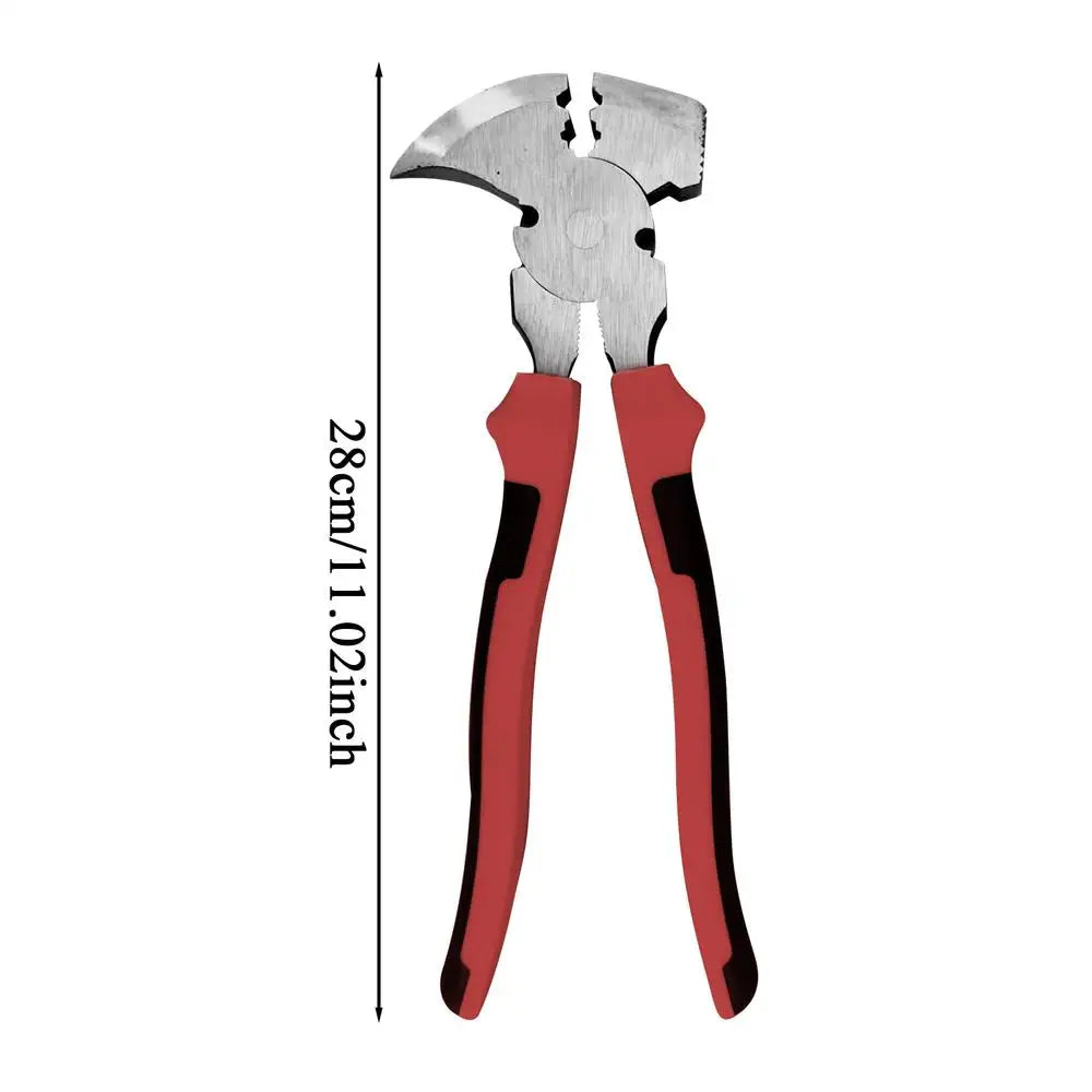 Fence Pliers Heavy Duty Fencing Pliers Wire Cutter Tool Heavy Duty Multifunctional Hand Tools With Hammer Head Nail Puller For