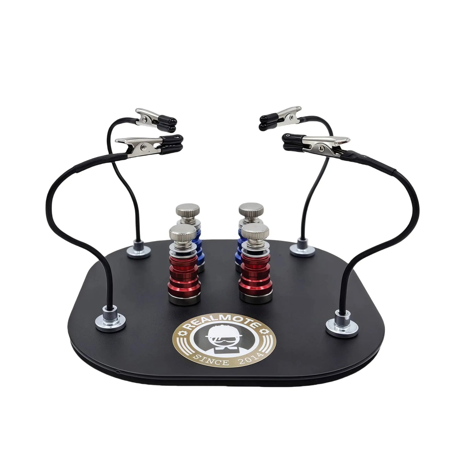 Universal PCB Holder Soldering Platform with Magnetic Pins Groove Fixtures Bendable Clips for Circuit Board Electronic Repair St