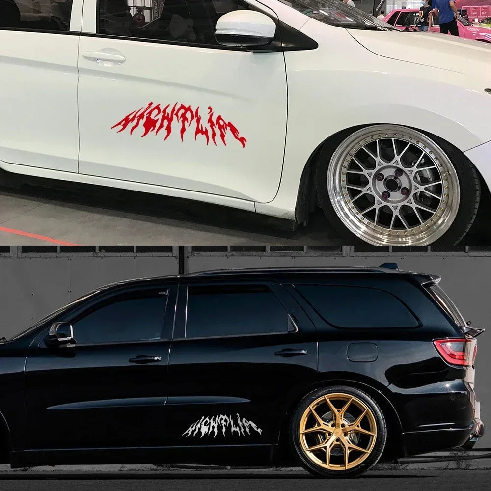 Nightlife Car Rear Windshield Sticker Waterproof Decor Decal Vinyl Decoration Universal For Audi BMW Toyota Opel Seat VW Peugeot