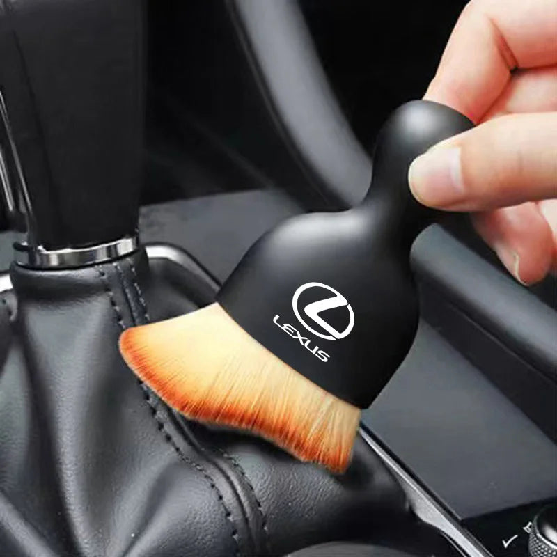 Car Cleaning Brush Center Console Clean Tool Wash Microfiber Drying Towel For Lexus ES RX NX LS UX LM LX GX LC RZ IS CT GS RC HS