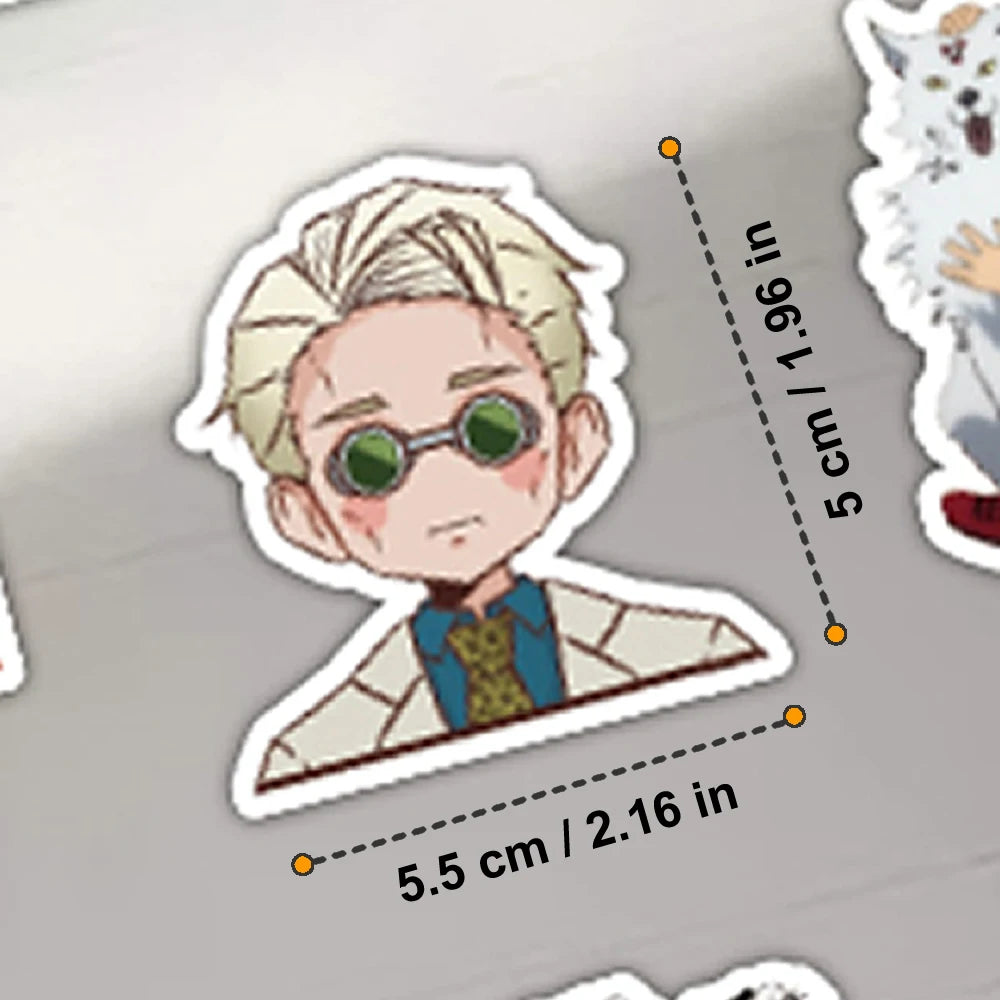 30/60/180pcs Cartoon Jujutsu Kaisen Stickers Cute Decals Toy Stationery Guitar Phone Bicycle Laptop Luggage Car Graffiti Kids