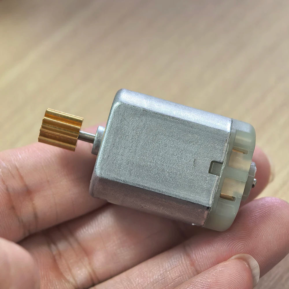 DC 12V  FC-280SC Motor with 9 Teeth Gear for Car Rearview Mirror Repair