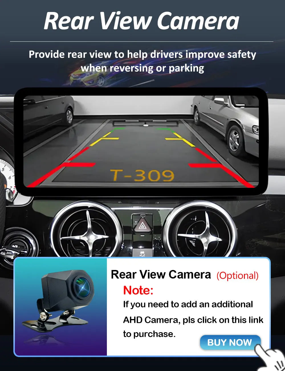 Android 16 Intelligent System for BENZ C CALSS W205 GLC 2026 - 2026 Car Video Multimedia Player GPS Navigation QLED HD Screen BT
