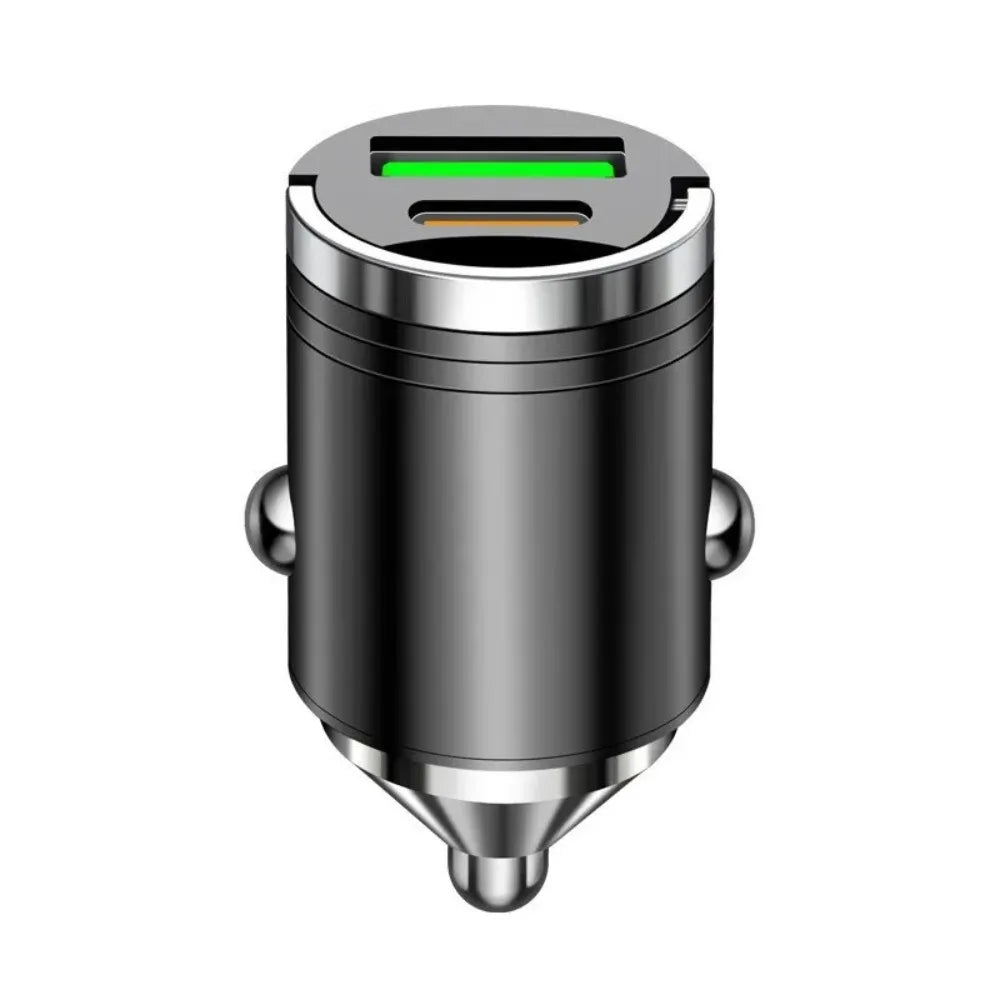 MMAlto 2-Port USB Super Fast Car Charger Adapter – Universal Dual USB Rapid Charging for iPhone, Samsung, Android & All Cell Phones