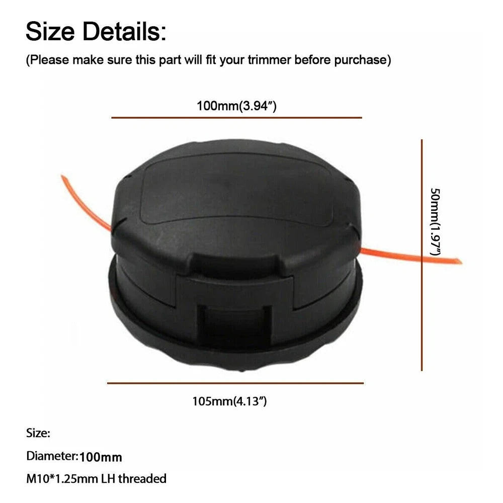 High Quality Weed Eater Trimmer Mower Head For Echo Speed Feed 400 SRM-225 SRM-230 SRM-2620 Echo