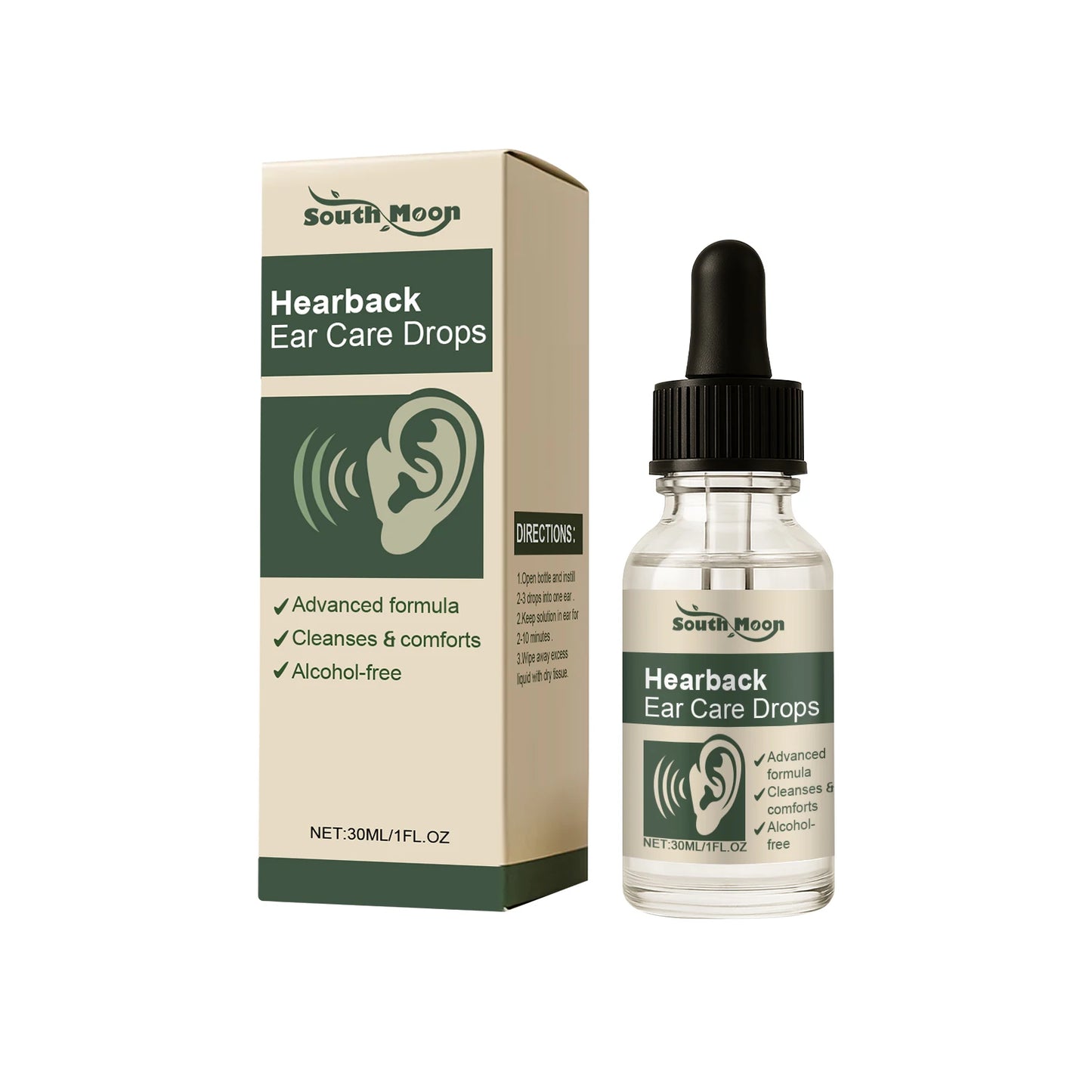 Anti Ear Ringing Relief Drops Relieve Ear Pain Inflammation Prevent Infection Reduce Tinnitus Ringing Sound Treatment Solution