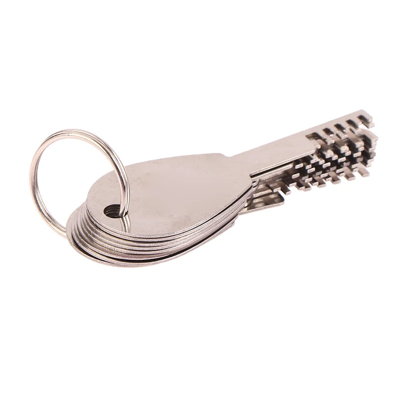 HUK  Tools Stainless Steel Comb Lock 9in1 Full Set Repair Tool