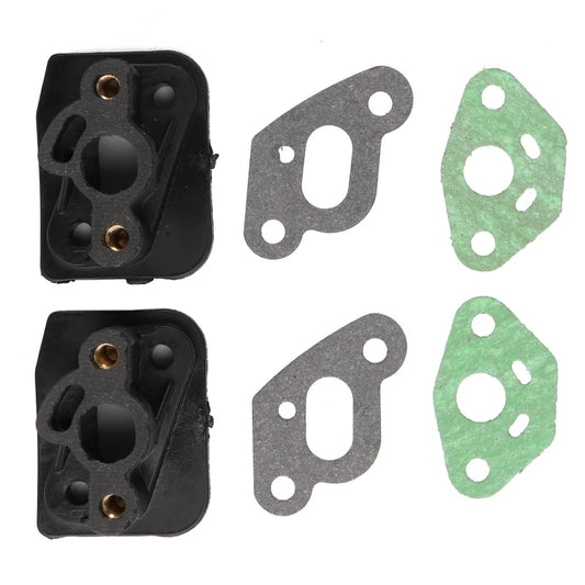 2x Durable Lawn Mower Accessories 36F / 33 Brush Cutter Intake Manifold Carburetor Connector Adapter for Gardens Yards