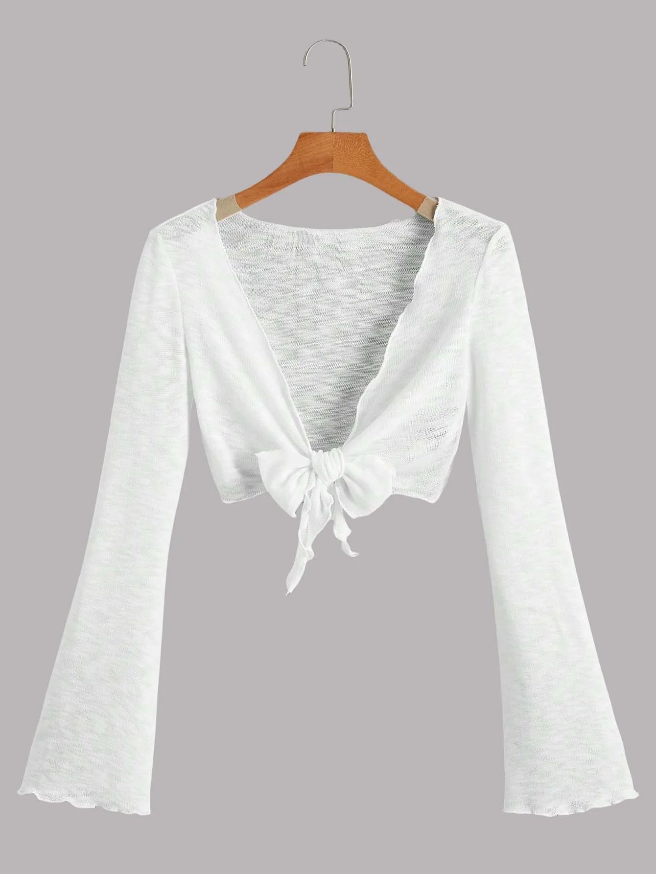 Ladies elegant summer basic lightweight gauze cardigan, fashionable and comfortable, with a light and breathable fabric