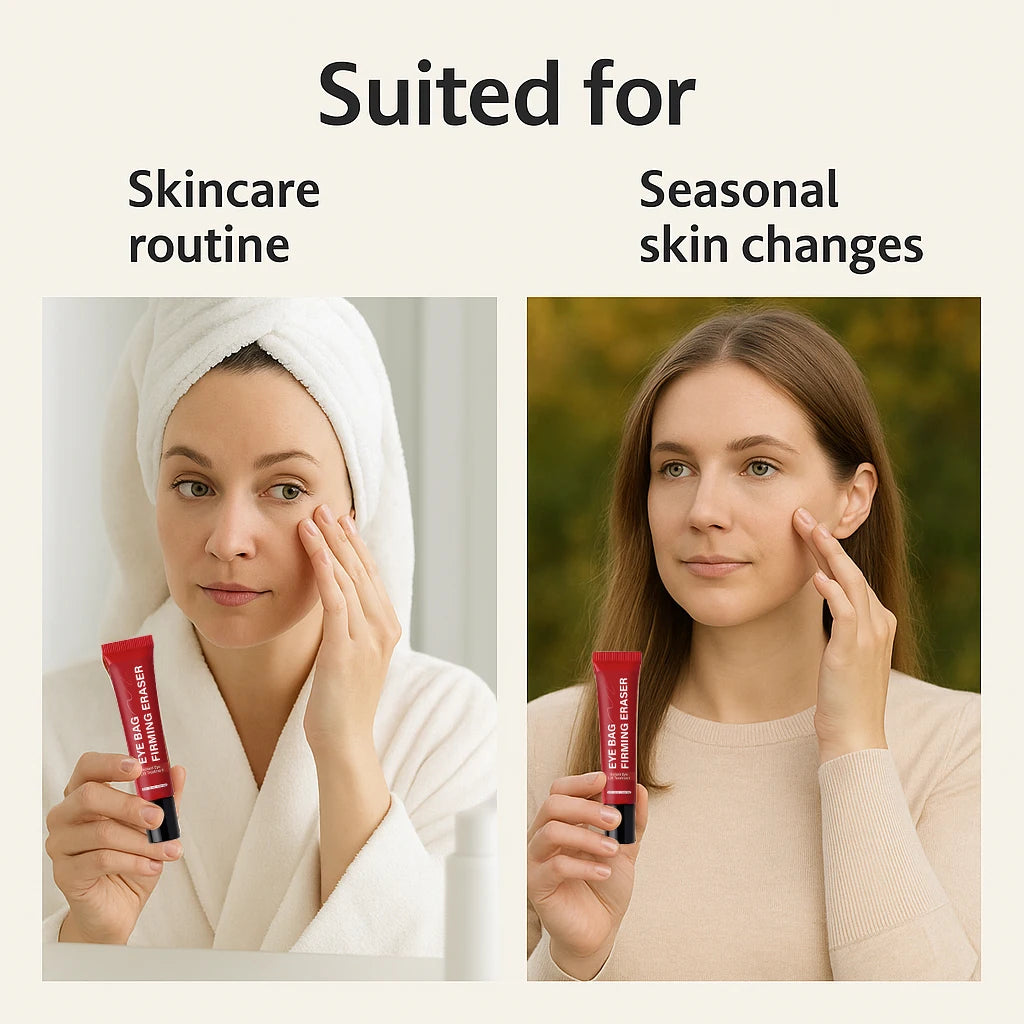 Eye Bag Firming Eraser Instant Eye Lift Treatment Instantly Tightens & Smooths Eye Bags for Women, 20ml, Christmas Gifts