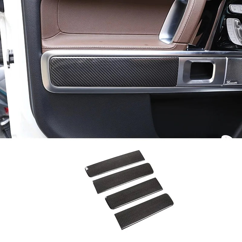 Dry Carbon Fiber Shift Panel Cover for Mercedes G-Class 2019-2023