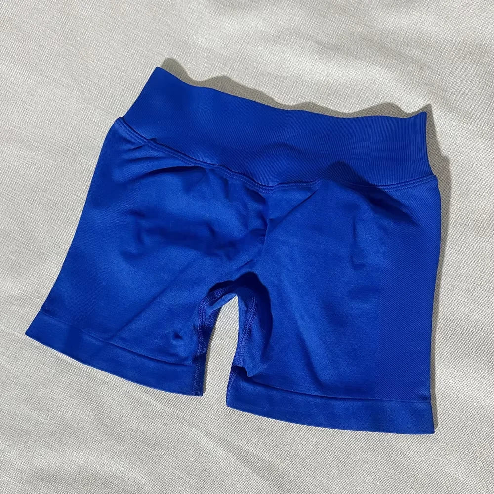 Impacts Shorts Set Workout Scrunch Shorts Sets Halter Sports Fitness Clothes Gym Suit Scrunch Shorts
