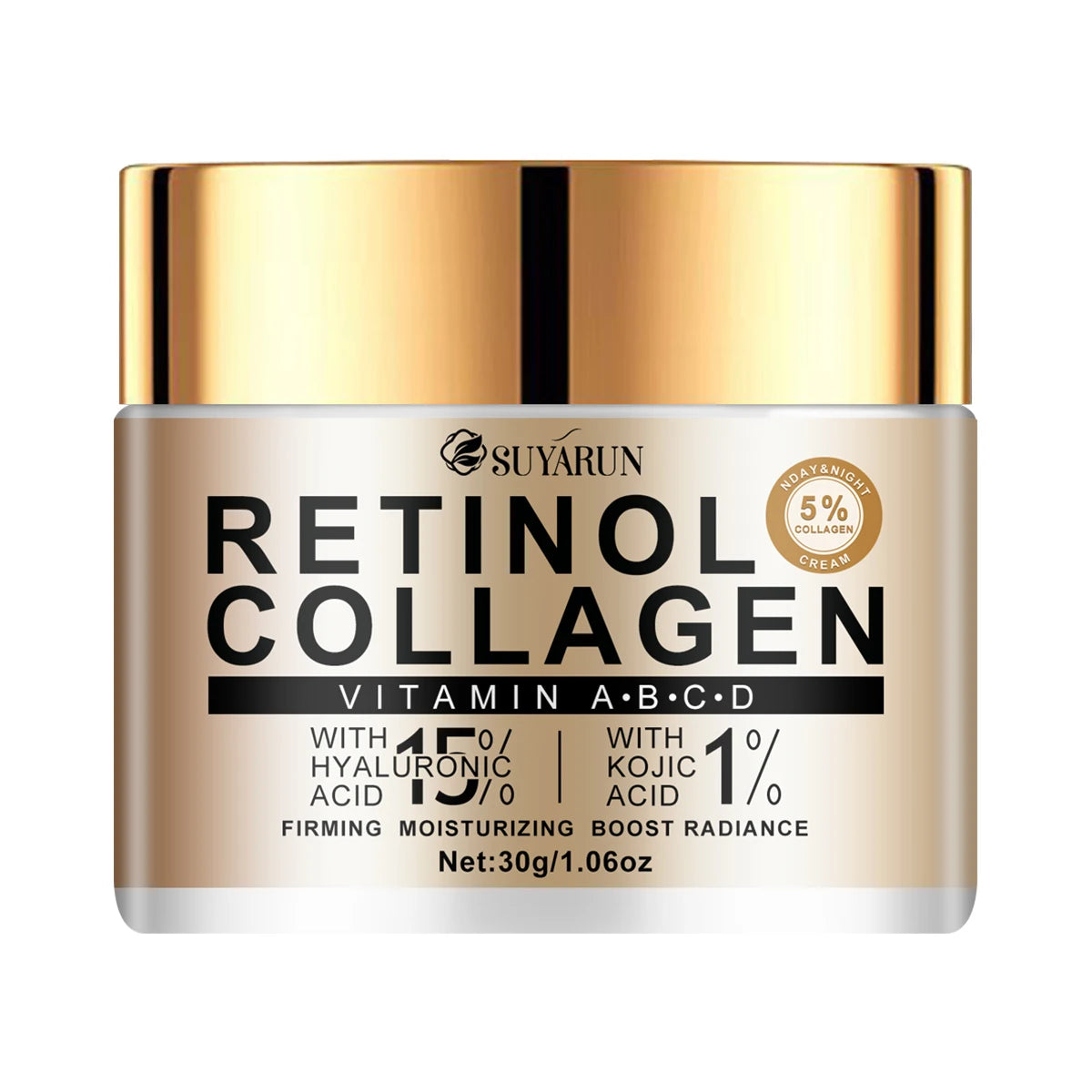 Collagen Moisturizing Cream with Kojic Acid & Hyaluronic Acid