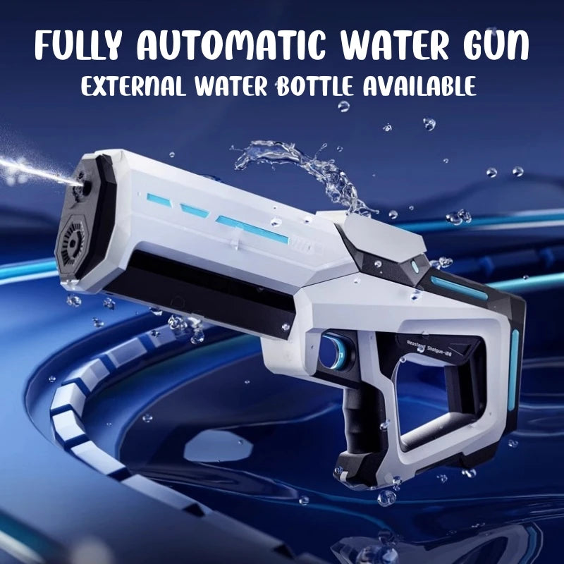 42cm Electric Water Gun — High-Pressure Auto-Absorb Pool Blaster