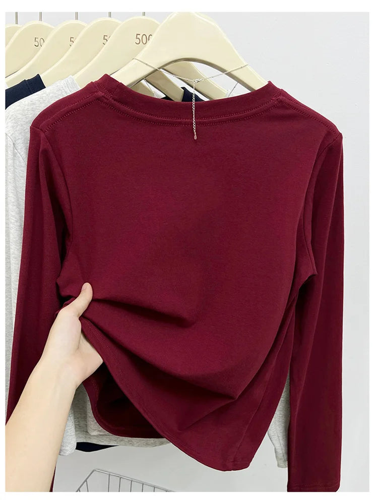 Women's Long Sleeve Base Layer Tee — Crew Neck
