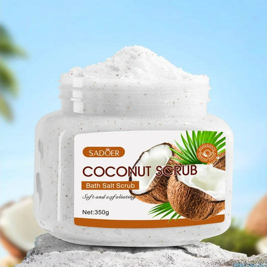 350g Coconut Body Scrub - Walnut Shell Powder Exfoliating Scrub