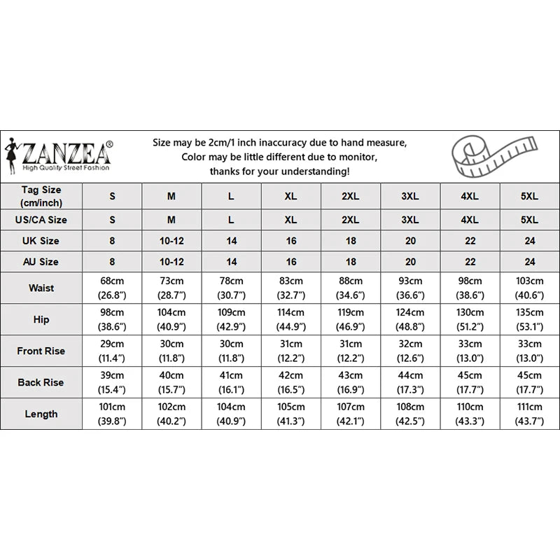 ZANZEA 2026 Spring Summer Cotton Linen Pants Women Long Trousers Wide Leg Plain Holiday Casual Pants Streetwear Fashion Bottoms