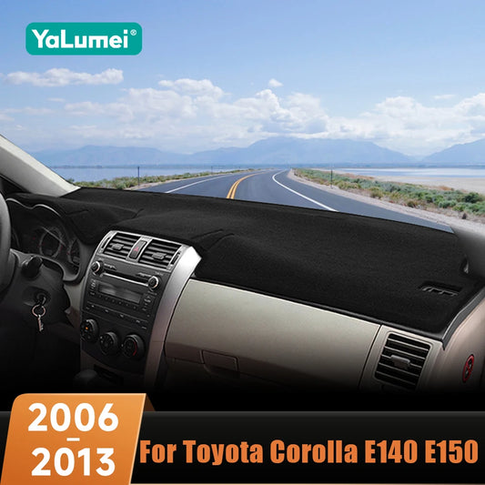 Anti-UV Dashboard Cover Mat for Toyota Corolla 2006-2013
