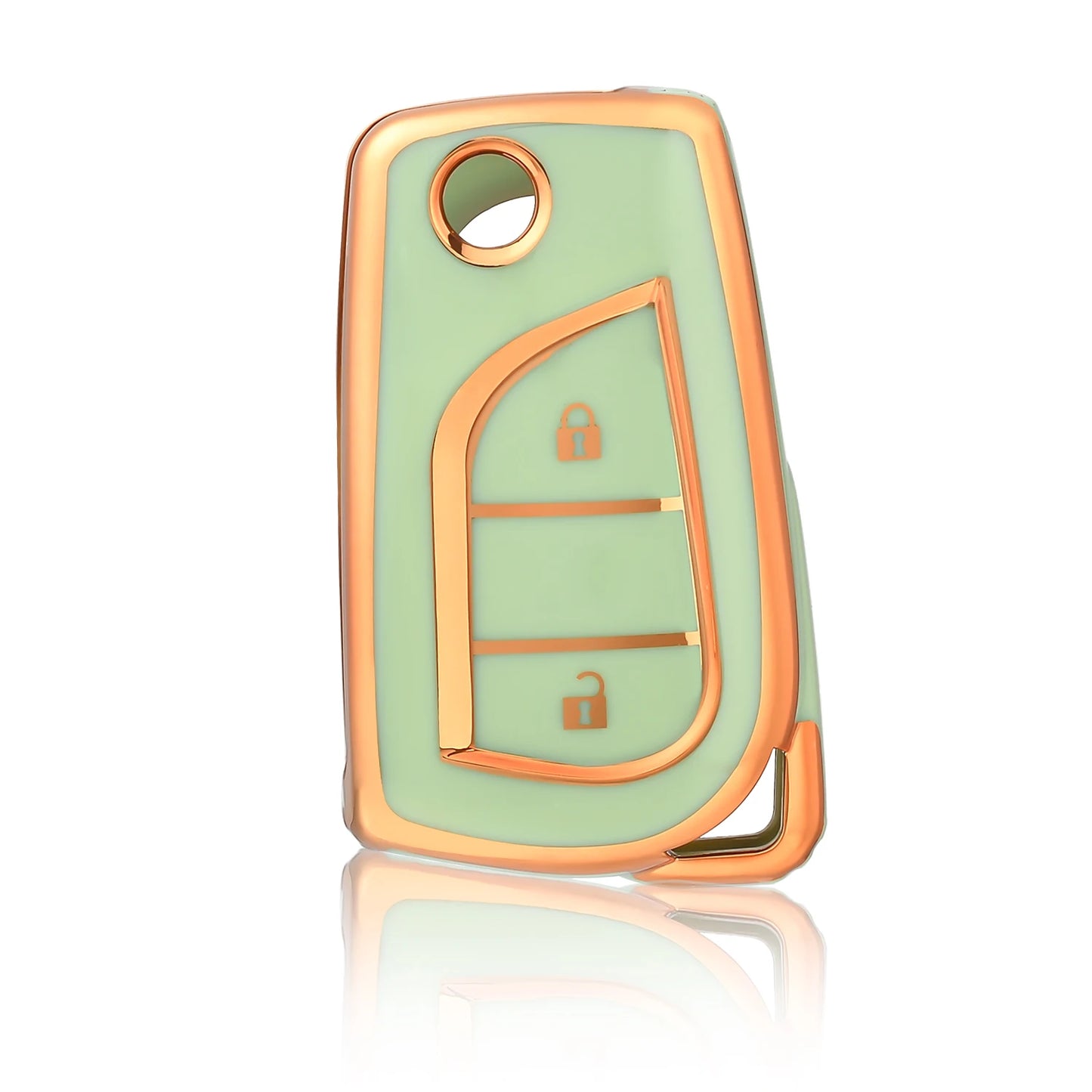 2 Button Key Case Shell Fob Keyring for Toyota Auris Corolla Avensis Verso Yaris Aygo Scion TC IM Camry RAV4 Forturner Hilux