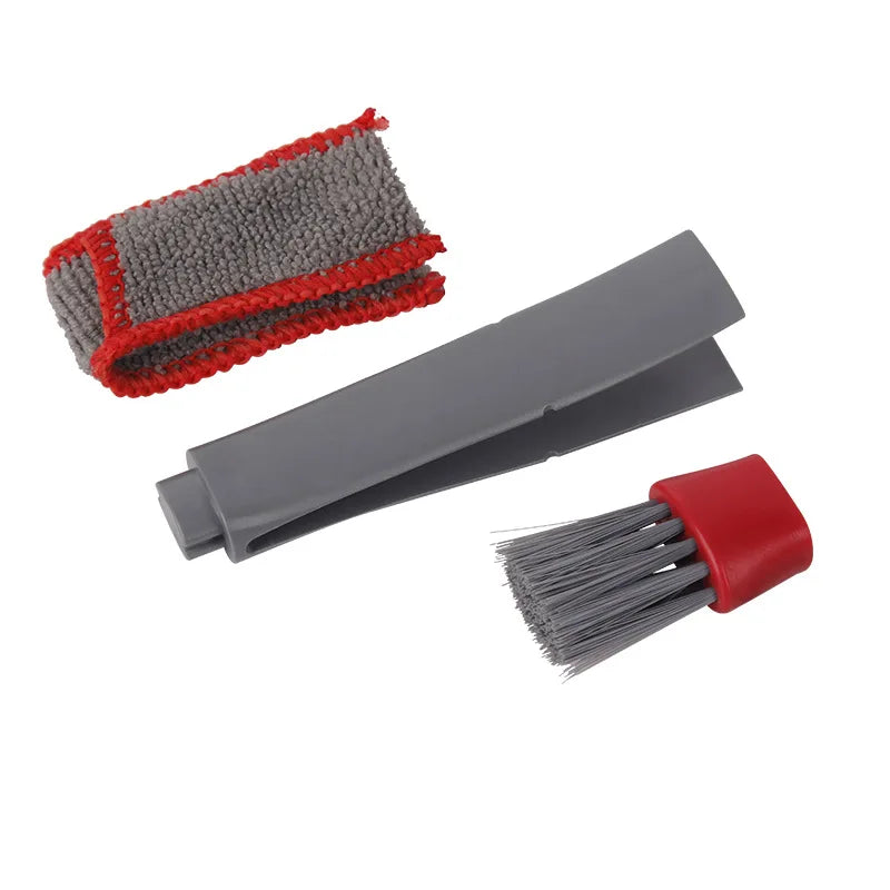 Car Air Conditioner & Dashboard Brush Soft Bristle Double Head Cleaning Supplies for Car Vents & Gaps