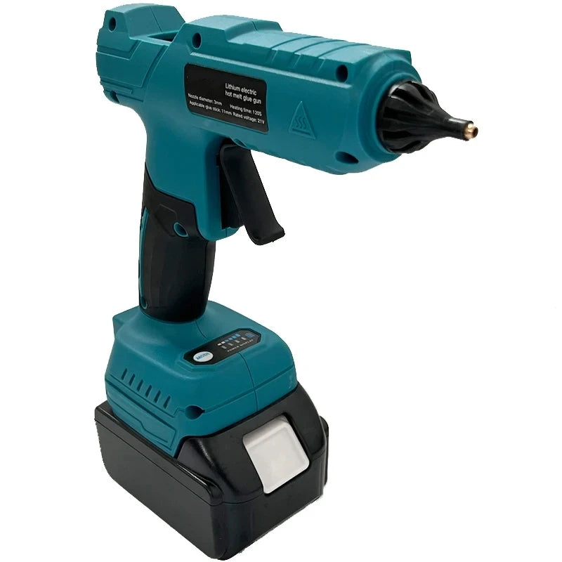 Cordless Hot Glue Gun — Digital Temp Control for 20V Makita Battery