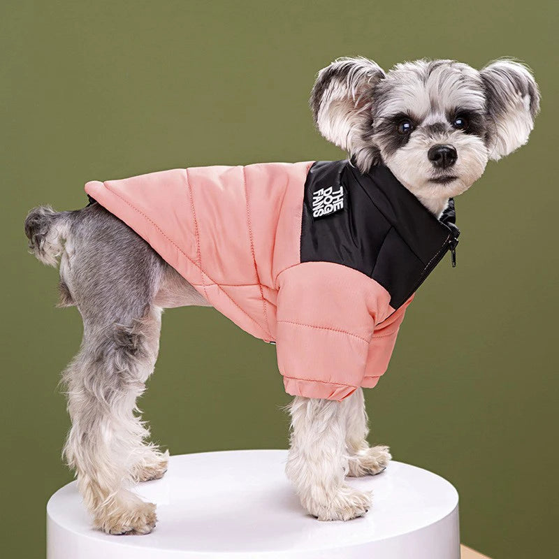 Full-Body Dog Snow Jacket - Zippered Reflective Winter Coat - photo 3