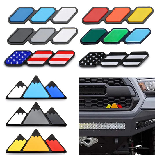 Toyota Grille Emblem 3-Color for Tacoma Tundra 4Runner RAV4 CHR