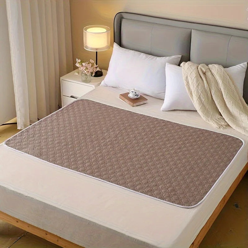 Washable Waterproof Bed Pad, Reusable Mattress Mat