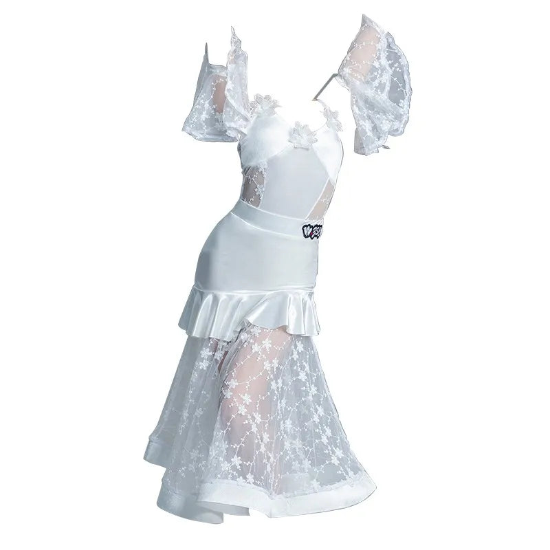Girls national standard modern dance dress