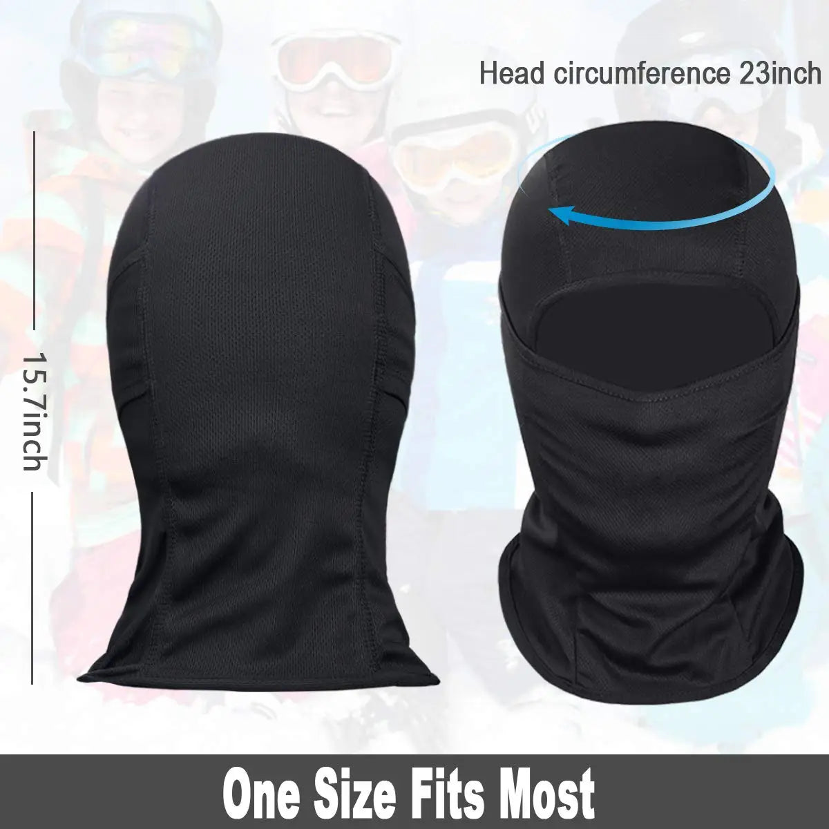 Full Face Balaclava Ski Mask, Unisex