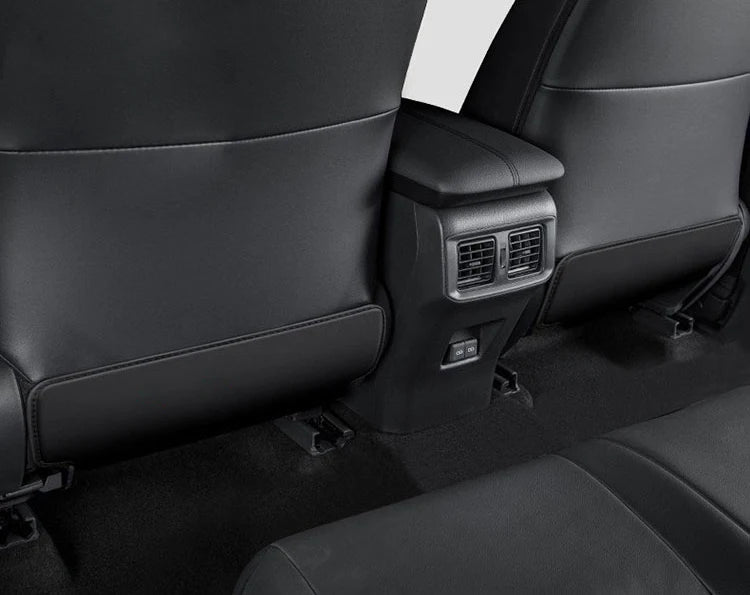 Microfiber Car Seat Back Protector kits Anti-Kick Rear Seat Cover for Toyota RAV4 Yaris Prius Corolla Camry Hilux Land Cruiser