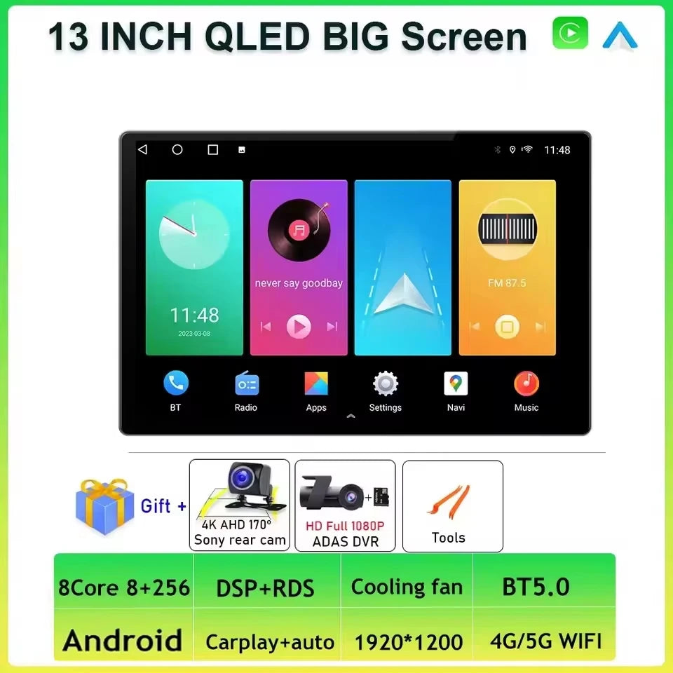 Android Car Stereo for Peugeot 3008, 4008 & 5008 (2017–2020) — CarPlay, Android Auto, GPS Navigation