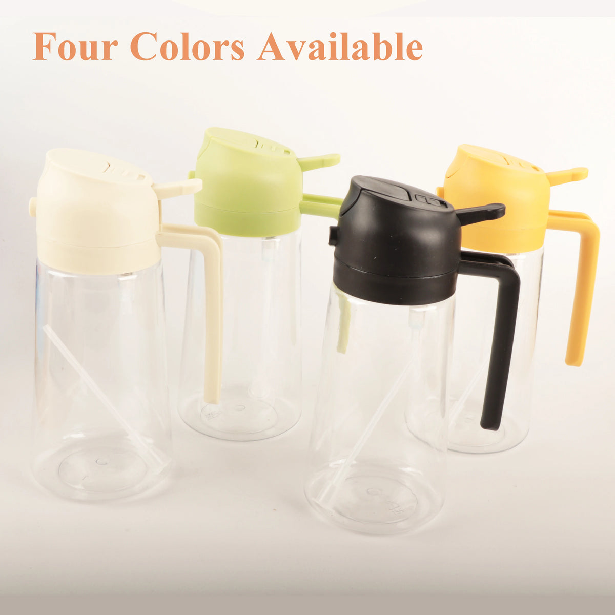 2-in-1 Oil Dispenser & Sprayer Bottle - 470ml Cooking Oil Mister - photo 4