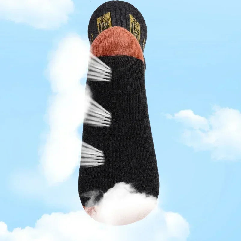 Men's Cotton Blend Crew Socks, 5 or 10 Pairs