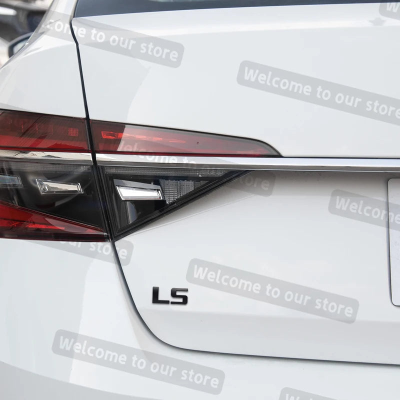 3D Metal Car Styling LS LT Emblem Decals Rear Trunk Body Badge For Captiva Silverado Tahoe ZL1 Suburban Aveo Cruze Accessories