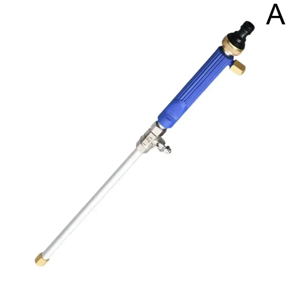 High-Pressure Garden Hose Wand – 46cm Aluminum Spray Gun with 3 Nozzles for Car Wash, Garden & Home Cleaning