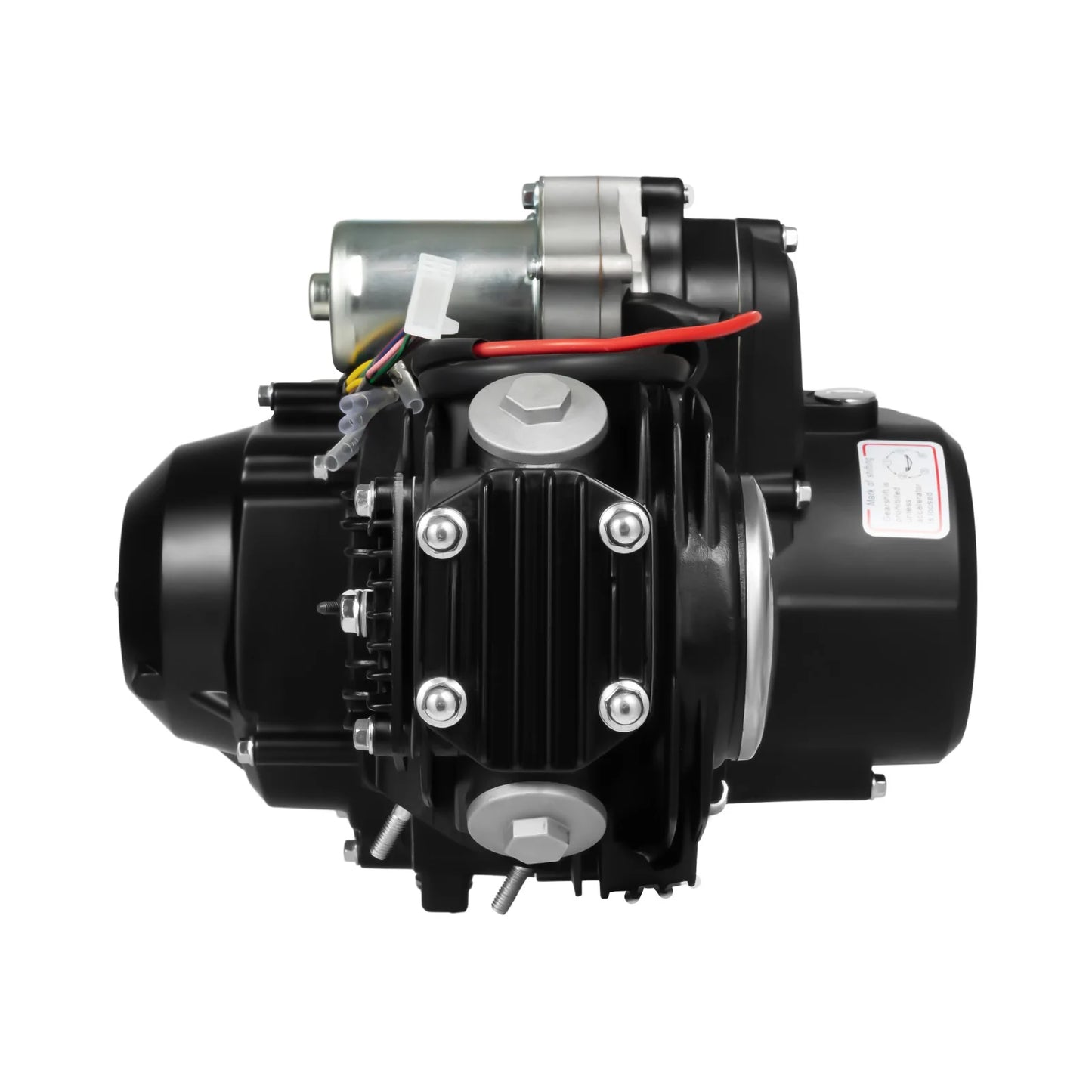 125CC 4 Stroke ATV Engine Motor Electric Start Single Cylinder Semi Auto Air-Cooled Engine Motor Aluminium for ATV GO Karts