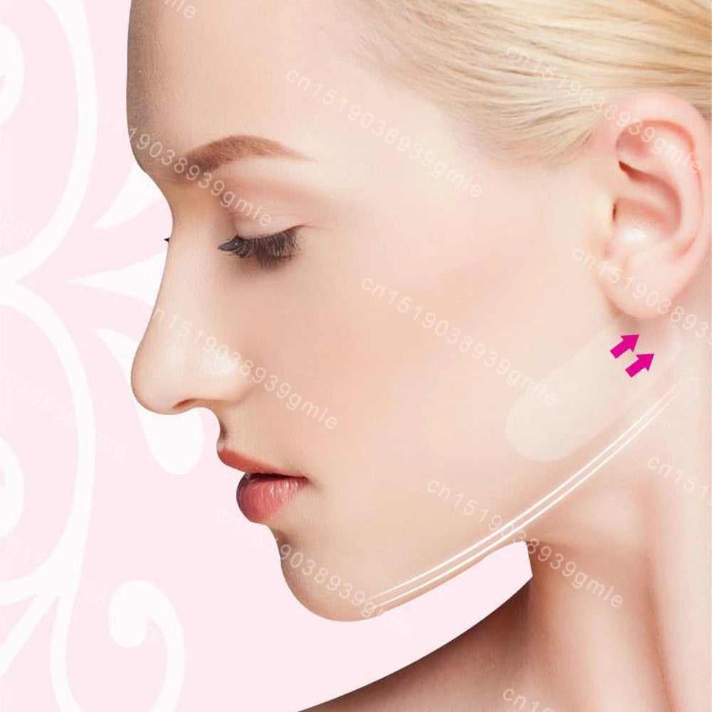 40Pcs/10Sheets V Lift Face Sticker Invisible Makeup Adhesive Lift Face Tape Slim Patch Breathable Sticker Lifting Tighten Chin