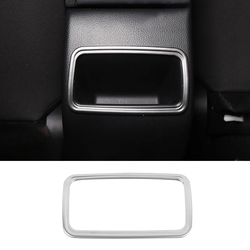 For Toyota Corolla E210 2019-2021 2022 2023 2024 2025 Hybrid Car Rear Seat Console Air Conditioning Outlet Cover Trim Sticker